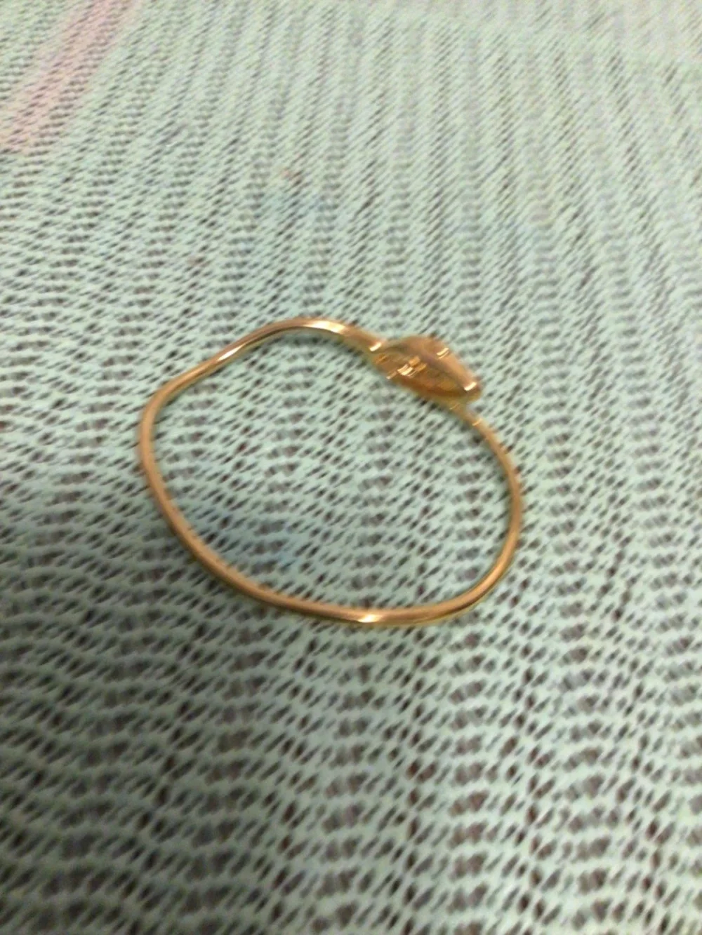 Tory Burch Serpant head stacking bangle setx3